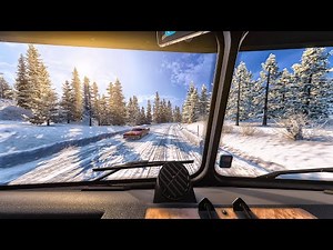 Winterland Journey - Next-Gen Graphics American Truck Simulator | Kenworth K100-E