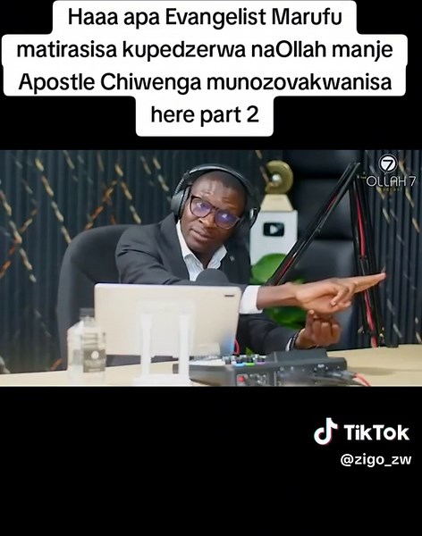 Evangelist Marufu Speaks with Apostle Chiwenga Part 2