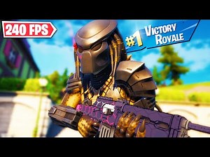 *NEW* PREDATOR Skin Gameplay / Solo Victory Royale Full Game (Fortnite Season 5 No Commentary, PC)