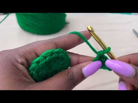 How to crochet easy rose sepal calyx ❤️