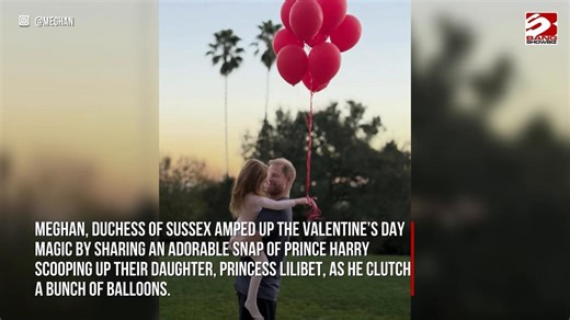 Meghan, Duchess of Sussex shares sweet Valentine's Day picture of Prince Harry and daughter Princess Lilibet