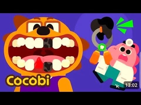 😂 The Silliest Dentist Ever! | Cocobi Fixes Crazy Teeth 🪥 | Fun for Kids!