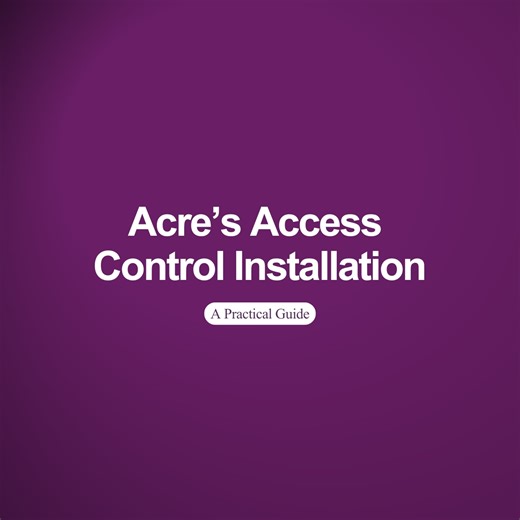 Access Control Systems Installation: Acre Guide