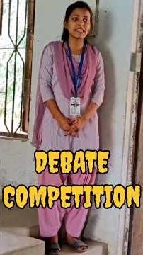 Debate Competition | Debate Competition in School ##shorts #ytshorts #youtubeshorts #viral