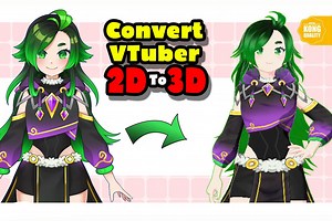 Custom 3D VRoid Model for Vtubers and Streamers | Unique Virtual Avatar | VRoid commission | Vtuber Model | 3D Model | 3D Avatar