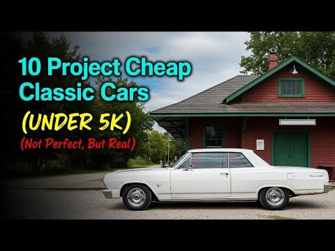 Top 10 Affordable Classic Project Cars Getting Harder to Find!