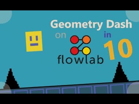 Making Geometry Dash in 10 Minutes on Flowlab!