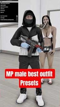 MP male in GTA 5 Story Mode Preset outfits #gta5 #mods #gtarp #mpmale #clothing #fivem #share #fyp