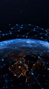 Earth Global Network Blue Background Modern Stock Footage Video (100% Royalty-free) 3596796291 | Shutterstock