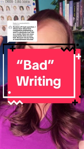 Replying to @mooimafish3 Bad writing is not nearly as bad as people think it is#authors #writingcommunity #bookcoach #publishing