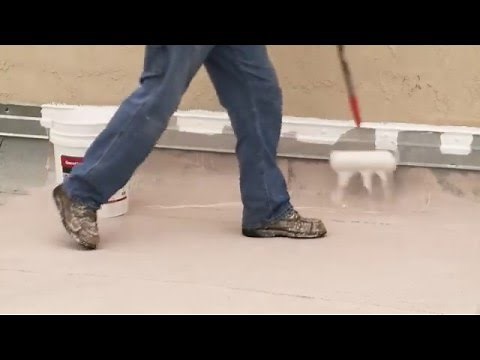 GacoPro Eco Roof Waterproofing System - Application video