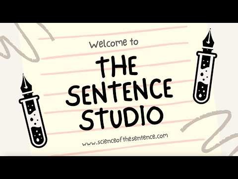 Welcome to The Sentence Studio