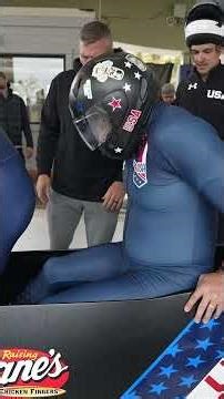 Feel the rhythm, feel the rhyme, get on up, it's bobsled time!