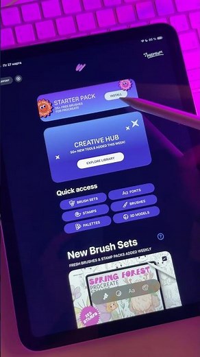 Best FREE Procreate Brushes You NEED to Try! 🎨✨