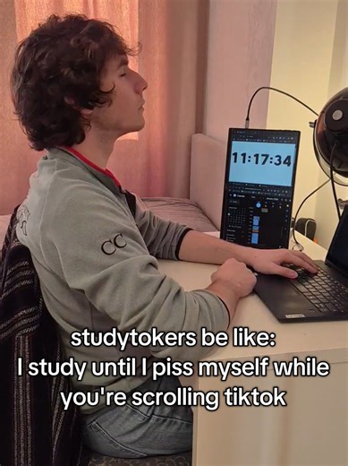 Funny TikTok Study Moments and Toilet Breaks