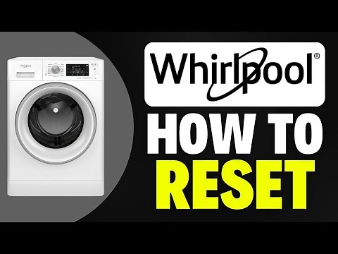 How To Reset Whirlpool Washing Machine 6th Sense