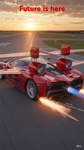 Future is here ..fly Laferrari 🚀💸✈️#ferrari #luxury #speed