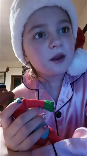 ASMR elf on the shelf tells you a secret ❄