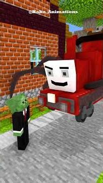 Choo Choo Charles Saves His Friend Zombie from Robbers!