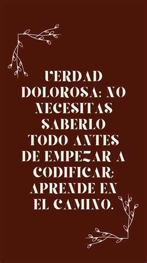 Aprende en el camino