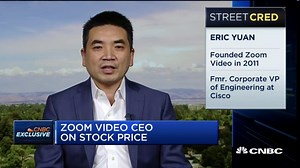 Watch full interview with Zoom Video CEO Eric Yuan
