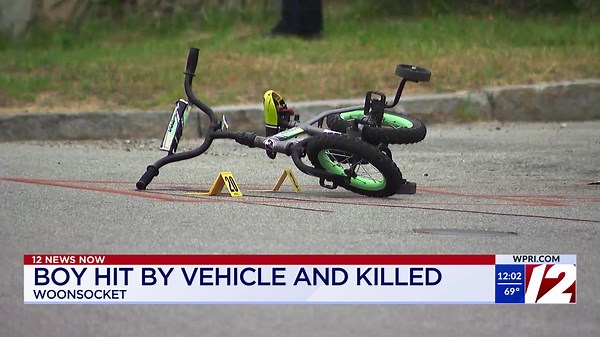 Boy hit by vehicle and killed in Woonsocket