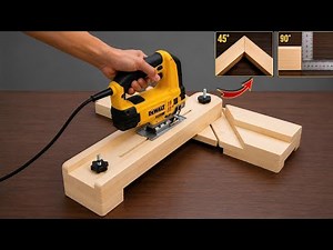 This Simple Jigsaw Guide Makes Perfect Cuts Every Time! | Woodworking Tips