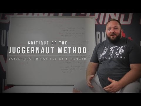 Critique of Juggernaut Method | JTSstrength.com