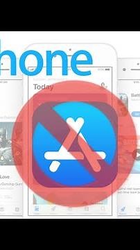 Delete an app on iPhone