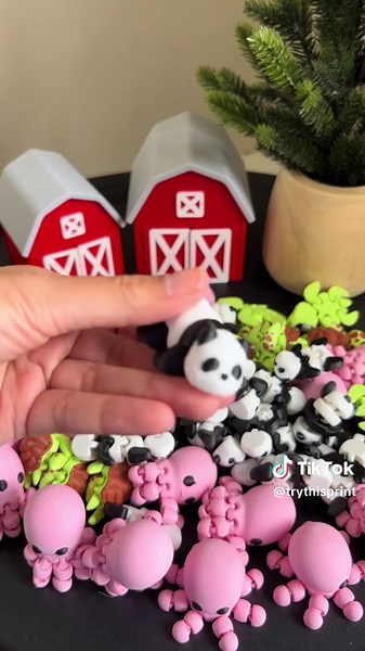 Mini 3d print animals #mini #3dprint #decor #cute #animals | 3D Prints