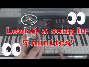 Learning to play keyboard for the first time | John Legend All of me | Piano Rockjam RJ361