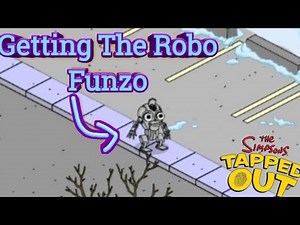 Unlocking Robo Funzo In The Simpsons Tapped Out