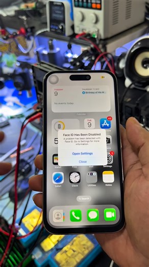 iPhone 14 Pro | Face ID Has Been Disabled – Repair 📱 Nak repair phone atau laptop? Cari tempat harga berpatutan, cari genuine apple parts, siap warranty? Roger je kami 😉 📍 Faceit Solutions, Bandar Tasik Selatan (KL) 📍 Faceit Solutions, Bandar Perda (Pulau Pinang) #MotherboardRepair #GenuineParts #FaceIDRepair #BandarTasikSelatan #BandarPerda | Faceit Solutions - Phone and Computer Repair Shop