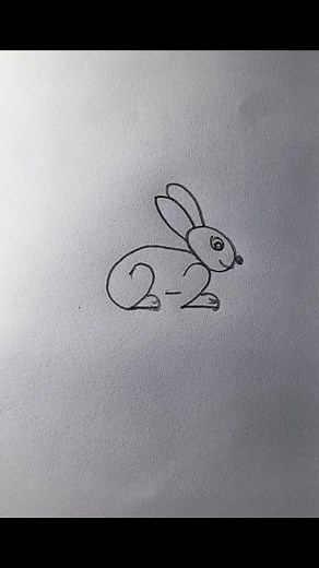 Learn An Amazing Rabbit Drawing Techniques Use Number 2 #rabbit #artreel #pencildrawing #shortvideo #viralart #artistsoftiktok #facebookreelsbangladesh | Indrojit Artister