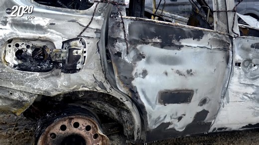 Lab testing reveals gasoline on clothing recovered from fire-damaged vehicle
