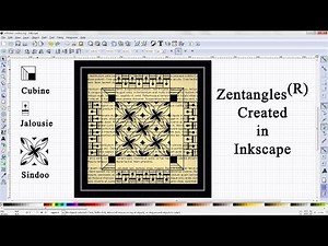 Inkscape Zentangle Tutorial Lesson 6
