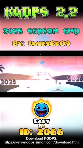 [KGDPS] "2025 Season End" By: "JamesGdO9" | Keivyn GDPS #keivyngdps #kgdps #geometrydash #gdps #edit
