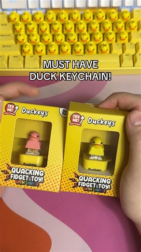 The fidget toy that QUACKS! Shop now over at Duckeys.com #Artisan #Artisankeycap #Artisankeycaps #Cherrymx #Customkeyboard #Customkeycap #Customkeycaps #Gamer #Gaming #Geekhack #Keyboards #Keycap #Keycaps #Mechanicalkeyboards #Mechkb #Mechkeyboard #Mechkeys #Pcgamer #Pcsetup #Thatclickyfeeling #funny #quack #duckeys #duck #office #fidgettoy | Duckeys