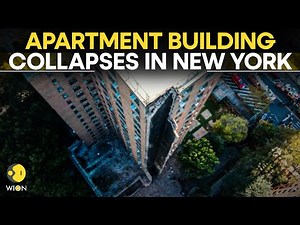 Bronx Apartment Building Partially Collapses, Emergency Crews Rush to Scene in New York | WION LIVE