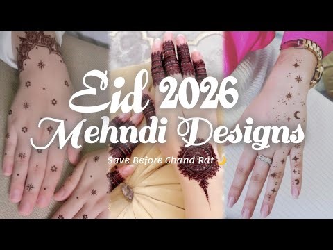 Top 7 Trending Eid Mehndi Designs 2026 | Viral Henna Mehndi For Eid