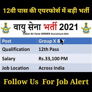 1.8K views · 62 reactions | Indian Air Force Jobs 2021 Qualification:...