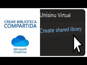 OneDrive | Crear una biblioteca compartida