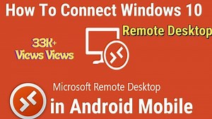How To Connect Windows 10 Remote Desktop in Android Mobile
