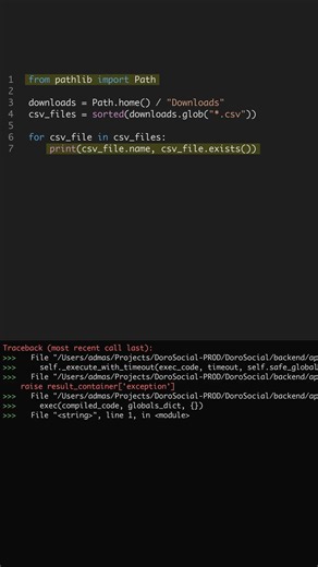 Use Pathlib to Clean Up File Scripts #shorts