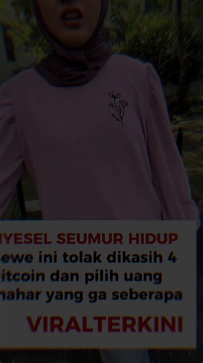 BAG.XIII / masa iya mas mau kasih mahar 77ribu x 4 untuk cewe seistimewa itu,,malu dong mas🤦🏽‍♂️ #bitcoin #cryptocurrency #blokchain #btcviral #justkonten