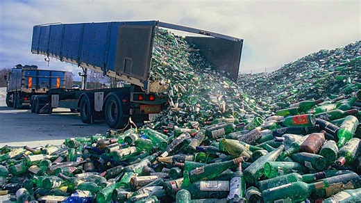 6.7K views · 47 reactions | Incredible Recycling Process of Waste Glass into Making Perfume Bottles #glass #recycling #recycle #bussiness #manufacturing | My Idea | Facebook