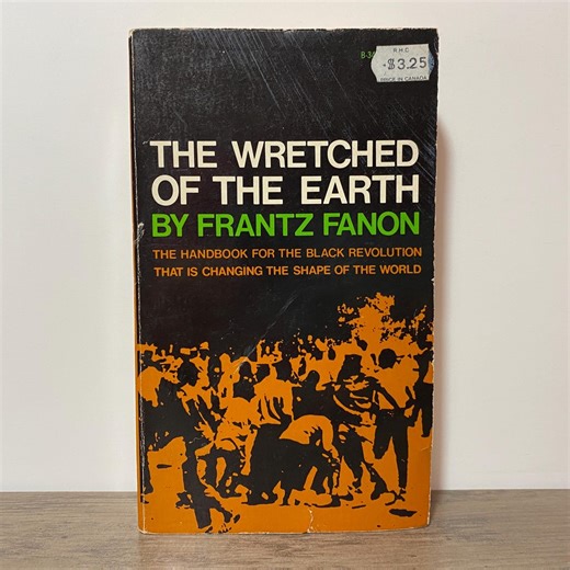 The Wretched of the Earth by Frantz Fanon 1979 Paperback Black Cat Edition | Political Philosophy Classic - Etsy