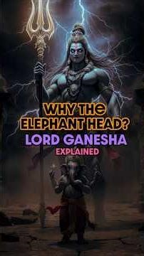 The Real Reason Ganesha Has an Elephant Head | Hidden Psychology of Hinduism