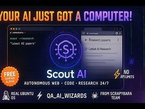 🧠 Meet Scout: The AI Research Agent with Its Own Virtual Computer | Next-Gen Automation is Here