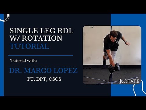 How to Perform a Single Leg RDL with Rotation